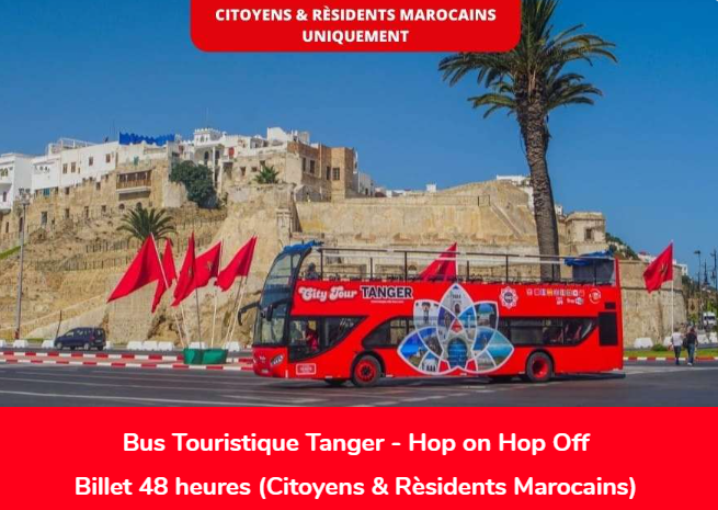 bus touristique tanger marocains