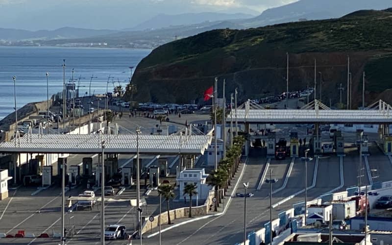 tanger ceuta distance en voiture