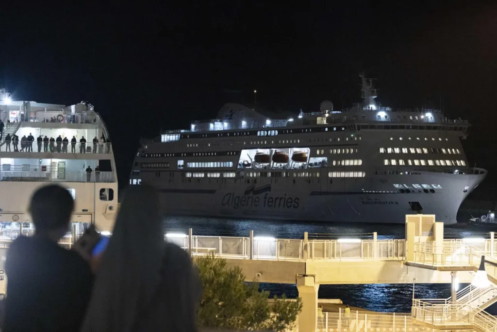 Alger Marseille par bateau Durée traversée